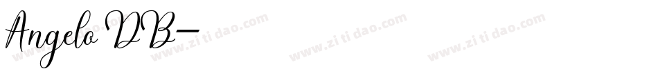 Angelo DB字体转换